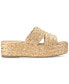 Фото #2 товара Women's Olinkaa Woven Slide Espadrille Wedge Sandals, Created for Macy's