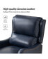 Фото #18 товара Leather Pushback Recliner chair with Adjustable Backrest for Livingroom
