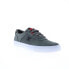 DC Teknic ADYS300763-XSKR Mens Gray Suede Skate Inspired Sneakers Shoes