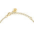 Elegant gold-plated bracelet with zircons Tesori SAIW199