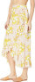 Echo Design 256814 Women's Lily Ruffle Wrap Skirt Swimwear Stone Size OS