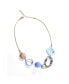 Фото #1 товара SOHI women's Blue Circular Strand Necklace