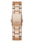 ფოტო #3 პროდუქტის Women's Quartz Rose Gold-Tone Stainless Steel Bracelet Watch 38mm