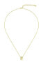 Fashion gold-plated necklace with crystals Lyssa 1580347