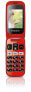 Emporia ONE - Flip - Single SIM - 6.1 cm (2.4") - 2 MP - 900 mAh - Black - Red