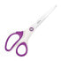 Фото #1 товара Esselte Leitz WOW - Straight cut - Single - Purple - White - Stainless steel - Straight handle - Office scissors