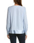 Фото #2 товара Brooks Brothers Silk-Blend Blouse Women's