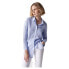 ფოტო #1 პროდუქტის SALSA JEANS Striped Tunic Long Sleeve Shirt