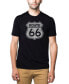 Фото #1 товара Mens Premium Blend Word Art T-Shirt - Route 66