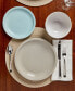 Фото #7 товара Farmhouse Multicolor 12-PC Dinnerware Set, Service for 4