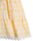 ფოტო #4 პროდუქტის Baby Girls Seersucker Dress with Matching Headband and Diaper Cover, 2 Piece Set