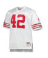 ფოტო #3 პროდუქტის Men's Ronnie Lott White San Francisco 49ers Big and Tall 1990 Retired Player Replica Jersey