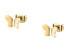 Delicate gold-plated earrings Butterflies SAUN34