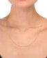 Фото #2 товара Macy's 16" Box Chain Necklace (3/4mm) in14k Gold
