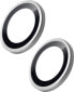 LAUT Ring Kamera Schutzglas für iPhone 15 / 15 Plus"Silber iPhone 15 / 15 Plus