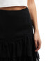 Фото #8 товара Miss Selfridge chiffon hi lo hem maxi skirt