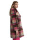 ფოტო #2 პროდუქტის Women's Faux Fur Patterned Luxurious Coat