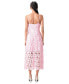 ფოტო #2 პროდუქტის Women's Lace Cami Midi Dress
