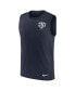 Men's Navy Chicago Bears Muscle Tank Top