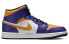 Фото #3 товара Кроссовки Jordan Air Jordan 1 mid "lakers" DQ8426-517