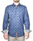 Men's Printed Long-Sleeve Woven Shirt