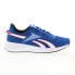 Фото #2 товара Reebok Lite Plus 3 Mens Blue Canvas Lace Up Athletic Running Shoes