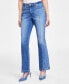 Фото #4 товара Women's Seam-Front Slit-Hem Jeans, Created for Macy's