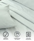 Фото #7 товара Solid Microfiber Ultra Soft 4 Piece Sheet Set, Queen