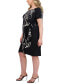 ფოტო #3 პროდუქტის Plus Size Floral-Print Faux-Wrap Dress