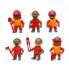 Фото #3 товара ATOSA S Firefighters 8 cm 6 Assorted Doll