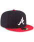 Фото #4 товара Men's Navy Atlanta Braves 1995 World Series Wool 59FIFTY Fitted Hat