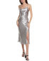 Фото #1 товара Maison Maar Satin Maxi Dress Women's