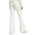 Фото #2 товара Puma Classics Flared Pants Womens Off White Casual Athletic Bottoms 53805999