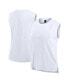 ფოტო #1 პროდუქტის Women's White Jacksonville Jaguars Studio Gym Tank Top