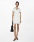 ფოტო #1 პროდუქტის Women's Polo Neck Dress