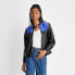 Фото #1 товара Women's Long Sleeve Faux Leather Jacket - Future Collective with Reese
