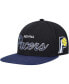 Фото #1 товара Men's Black Indiana Pacers Hardwood Classics MVP Team Script 2.0 Snapback Hat