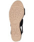 ფოტო #5 პროდუქტის Women's Ileana Ankle-Strap Espadrille Platform Wedge Sandals