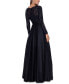 ფოტო #2 პროდუქტის Women's Embroidered-Bodice Combo Gown