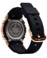 ფოტო #3 პროდუქტის Women's Digital Black Resin Strap Watch 38mm