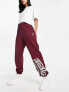 Фото #1 товара adidas Originals collegiate joggers in burgundy