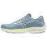 Кроссовки для бега Mizuno Wave Rider 25 Heather / White / Neo Lime, 40.5 - фото #4