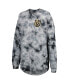 ფოტო #2 პროდუქტის Women's Black Vegas Golden Knights Crystal-Dye Long Sleeve T-shirt