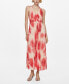 ფოტო #1 პროდუქტის Women's Printed Pleated Dress