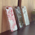 Marble żelowe etui pokrowiec marmur iPhone 12 mini różowy