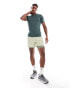 Nike Training Pro tight short sleeve top in green