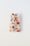 Фото #1 товара Брюки из ткани soft touch с цветочным принтом ZARA