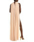 Bronx And Banco Japera Halter Neck Silk-Blend Gown Women's