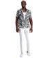 ფოტო #2 პროდუქტის Men's Slim-Fit Linen Pants