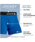 ფოტო #5 პროდუქტის Men's Jockey Lightweight Cotton Blend 5" Boxer Briefs, Pack of 4